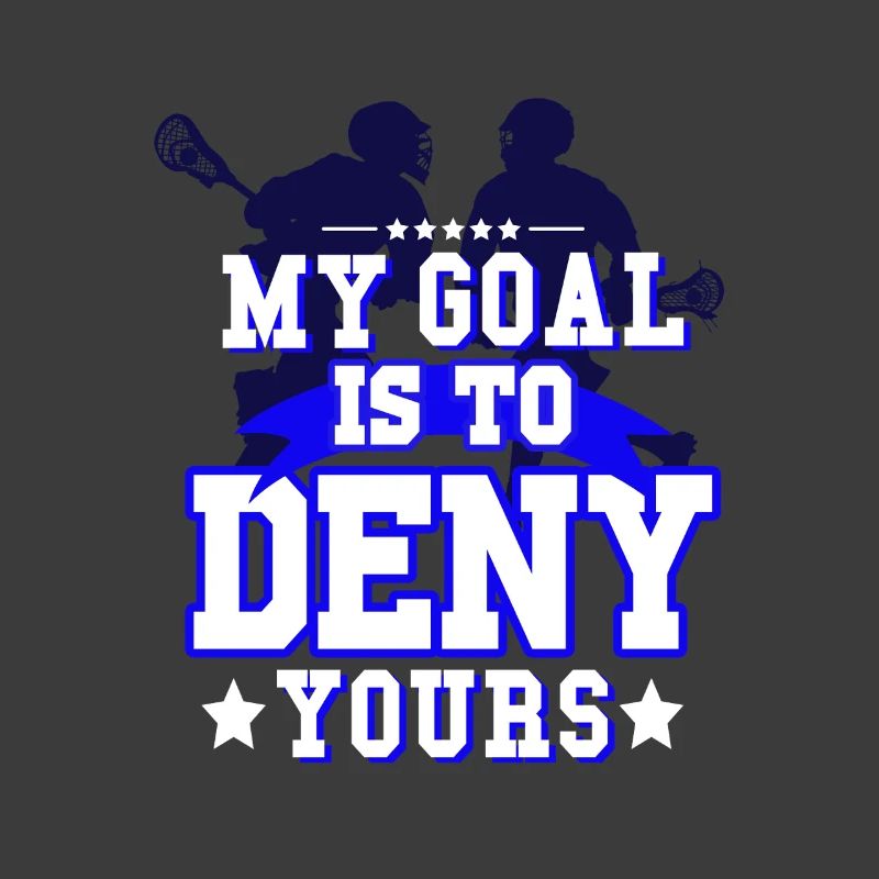 Mon objectif est de refuser votre conception de lacrosse