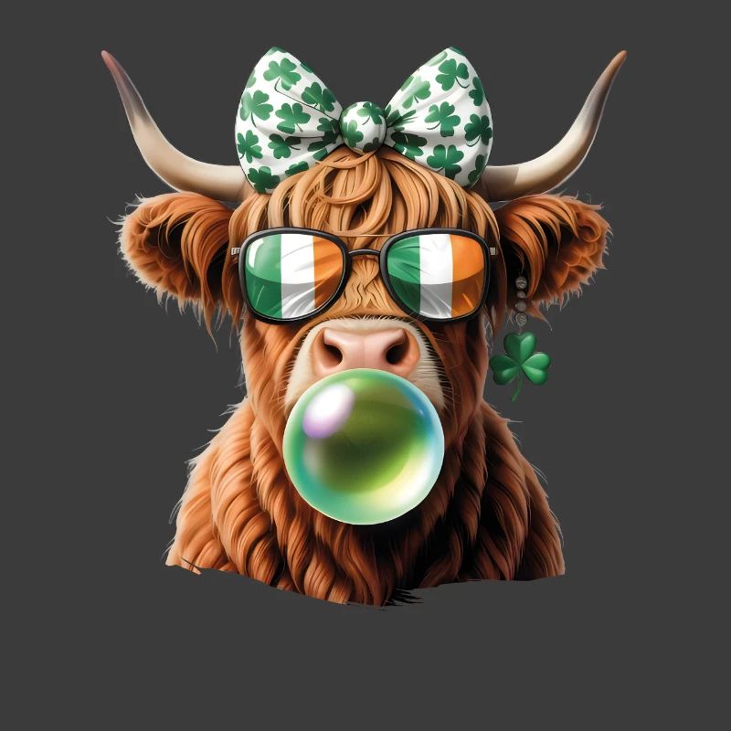 Irish Cow Bubble Sunglasses