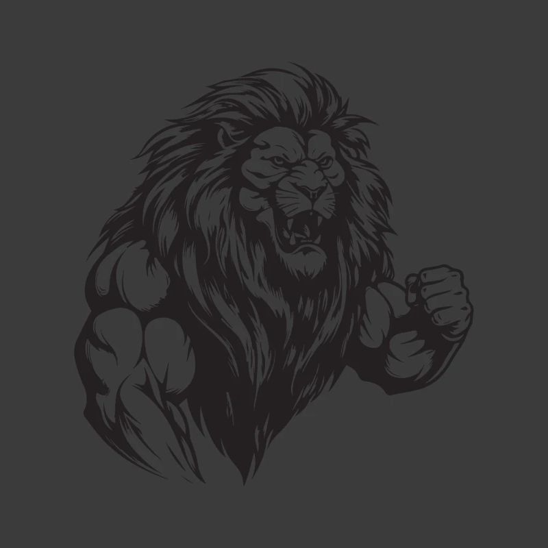 Löwe Bodybuilding