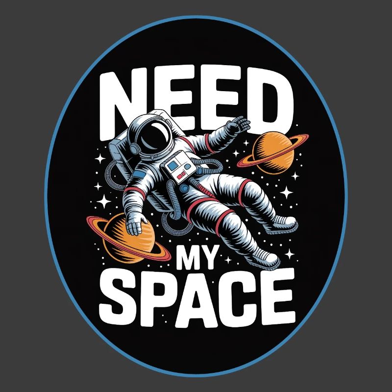 Need My Space: Astronauten-Design