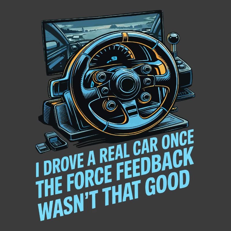 Ich bin einmal ein echtes Auto gefahren, das Force