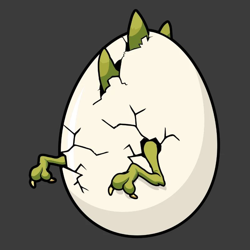 Cracked Egg Bloom Easter