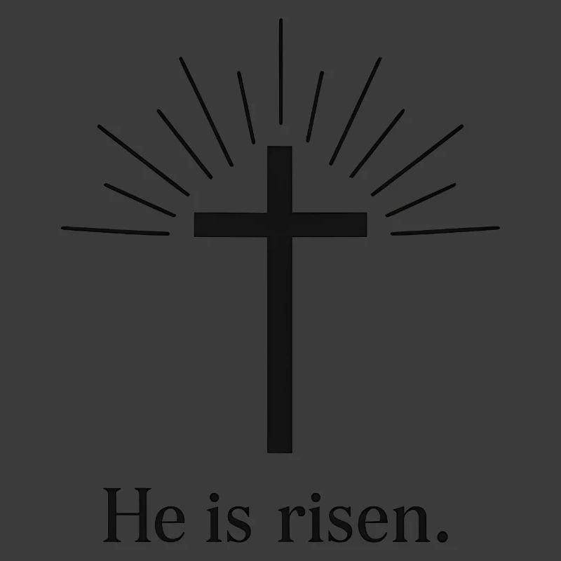 He is Risen Jesus Easter Cross