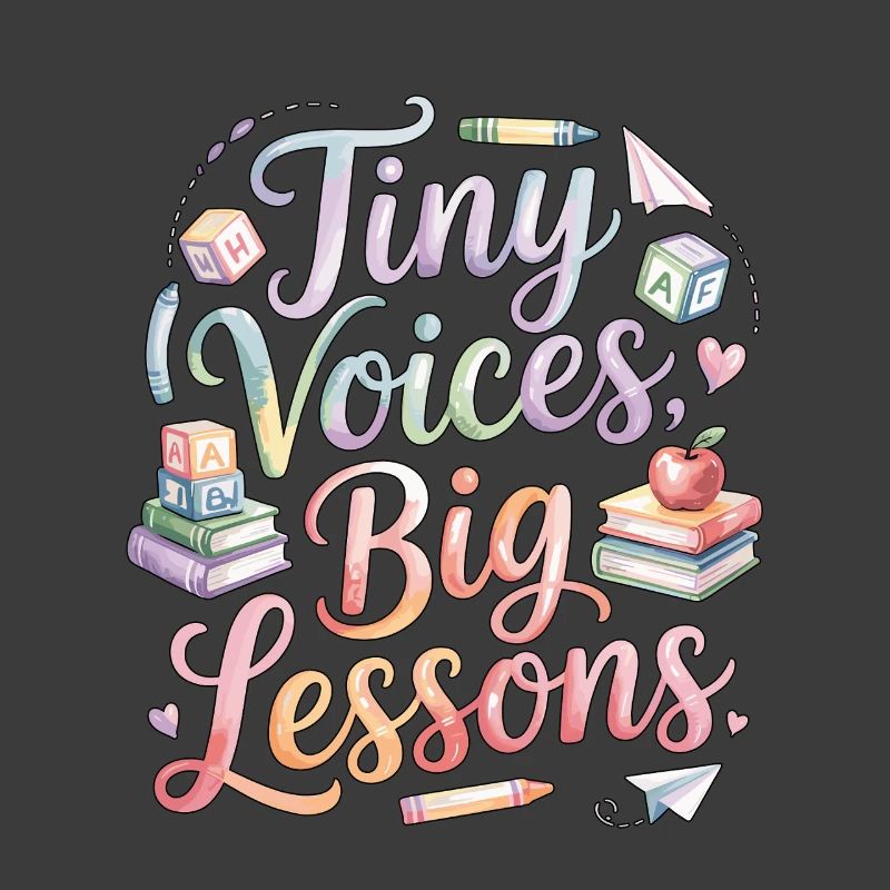 Elementary Teacher Tiny Voices Big Teaching Career