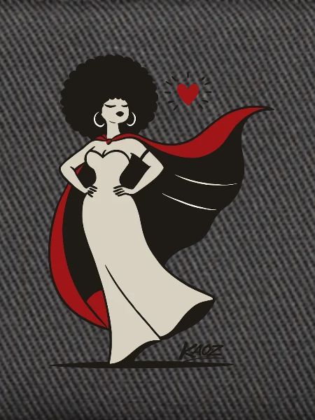 Afro Diva Cape Hero