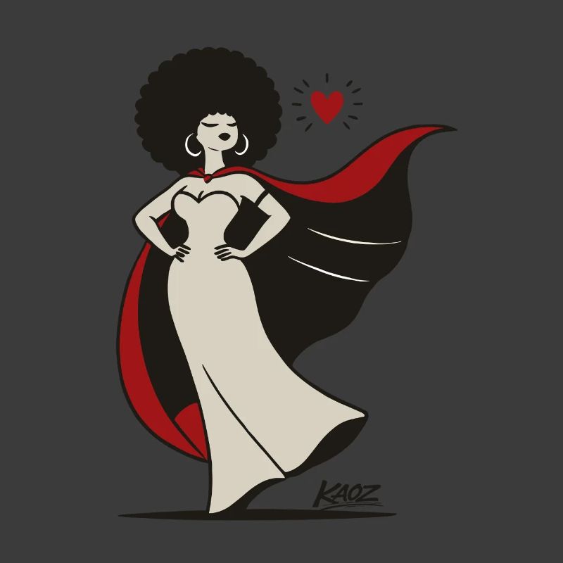 Afro Diva Cape Hero