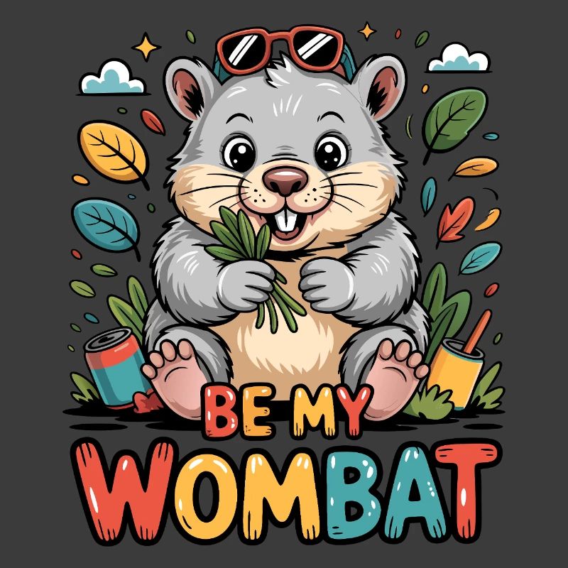 Süßer Wombat Love
