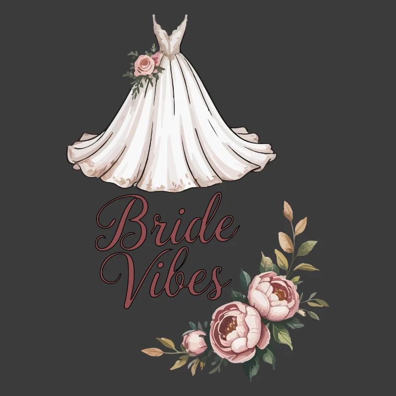 Bride Vibes Blumenkleid