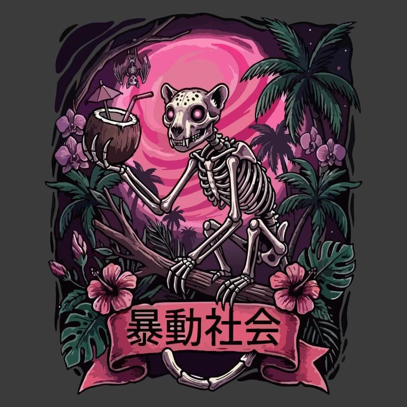 Tropical Skeleton Sunset
