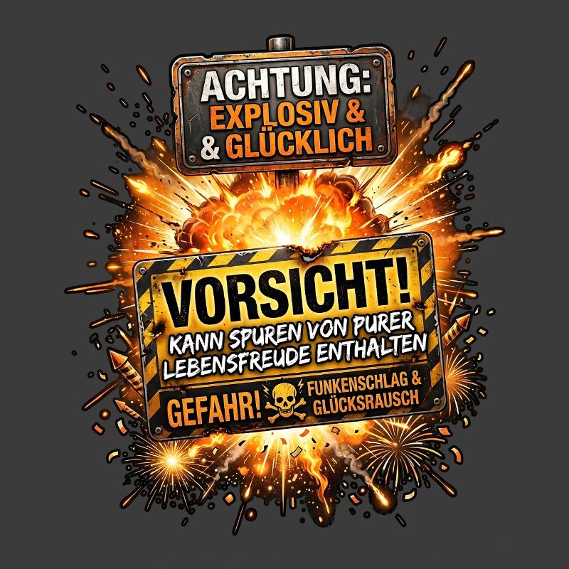 Explosiv Und Glücklich Pyro