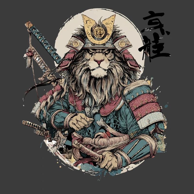 Lion Samurai Armor Warrior