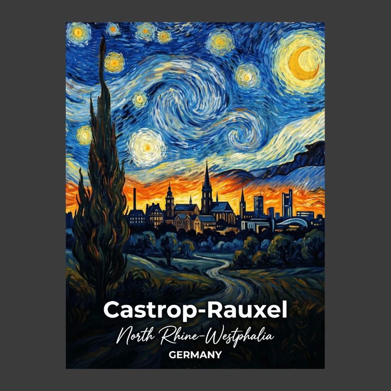 Castrop-Rauxel Germany Starry Night