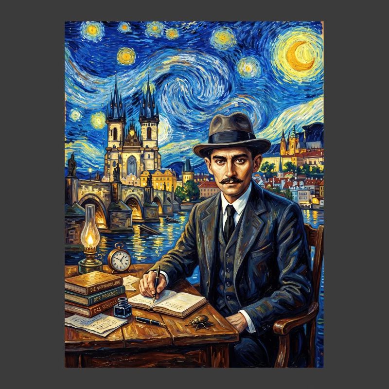 Franz Kafka Sternennacht