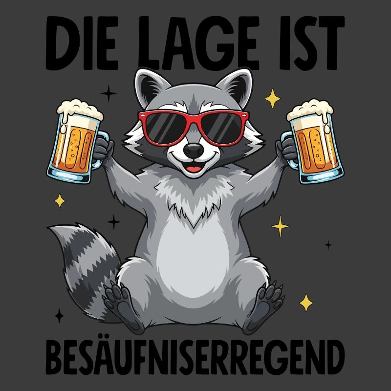 Die Lage Ist Besäufniserregend mit Waschbär