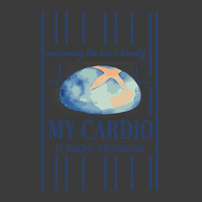 Sauerteig. Mein Cardio-Workout besteht darin, Sauerteigbrot zu backen.