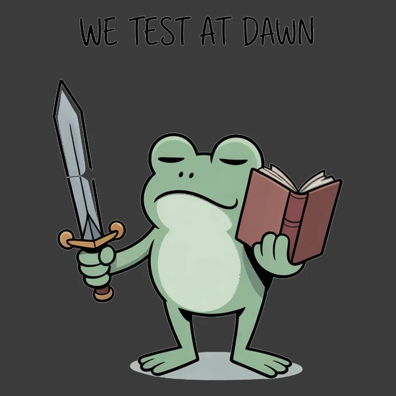 Dawn Froschritter Leseschwert-Design