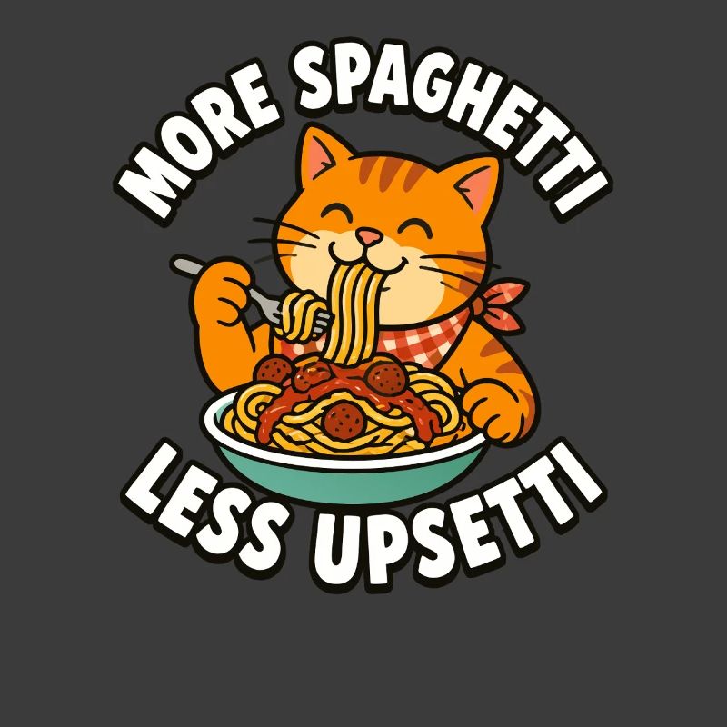Plus de spaghettis, moins de stress, spaghettis pour chat