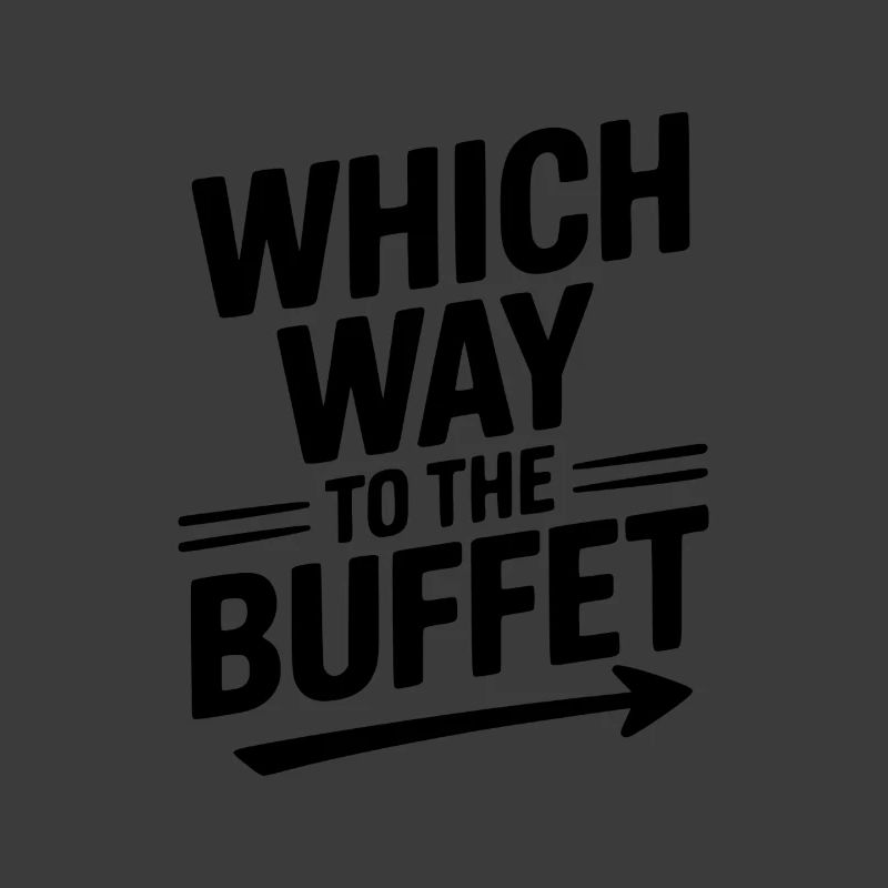 Welcher Weg zum Buffet