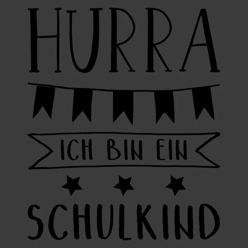 Hurra Ich bin ein Schulkind Einschulung
