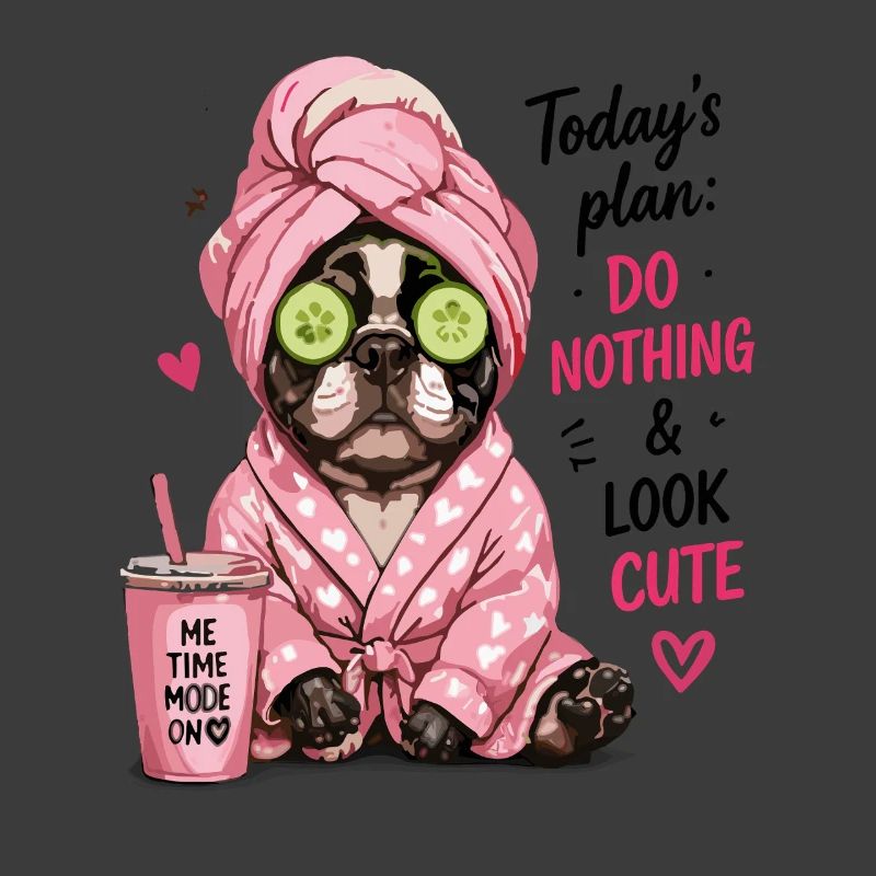  Todays Plan Do Nothing And Look Cute Me Time Mode