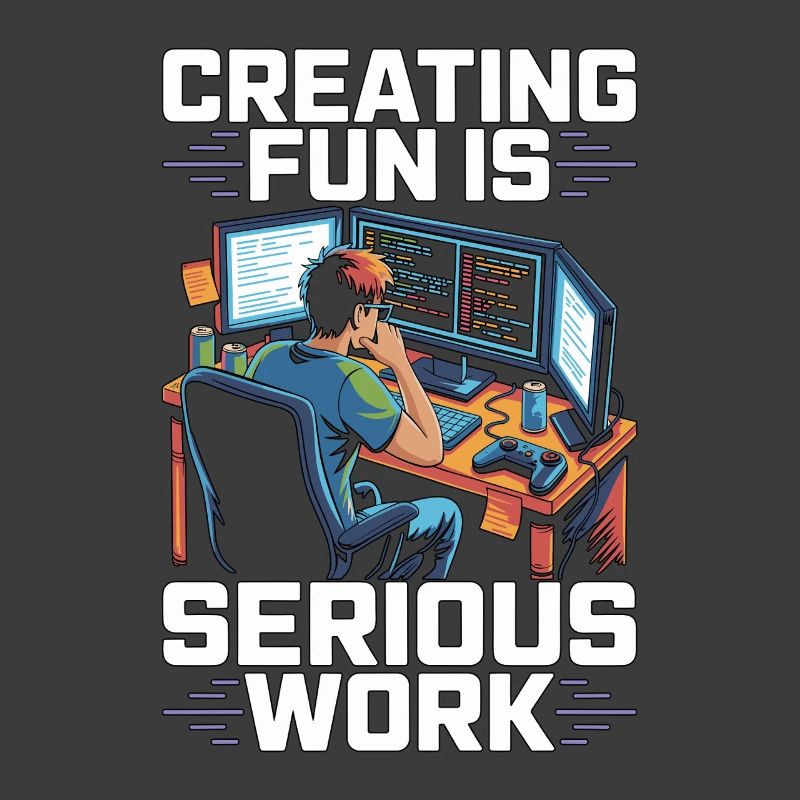 Game Developer Creating Fun Is Game Programmer