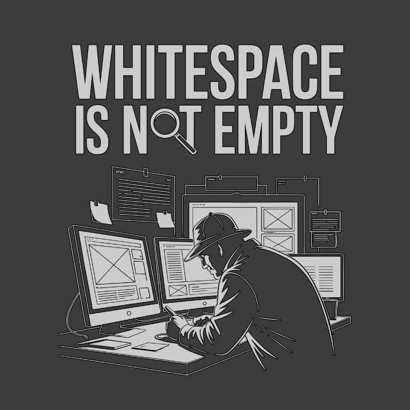 UX/UI Designer Whitespace Is Not Empty Web Design