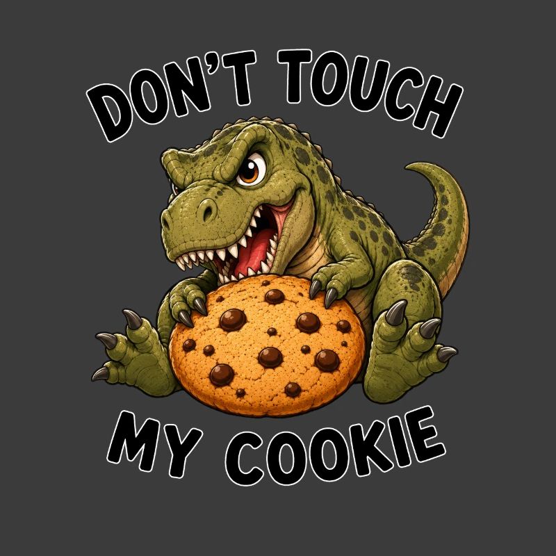 Diction de biscuit T-Rex T-Rex de dinosaure mignon