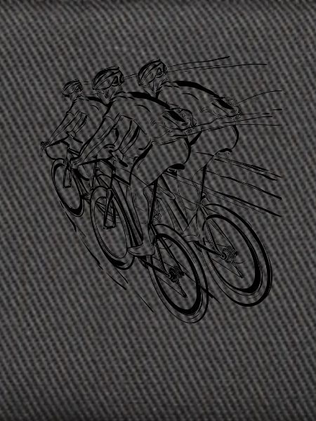 Rennradfahrer Zeichnung