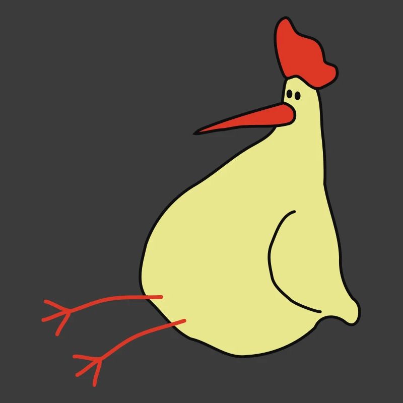 Ein Huhn