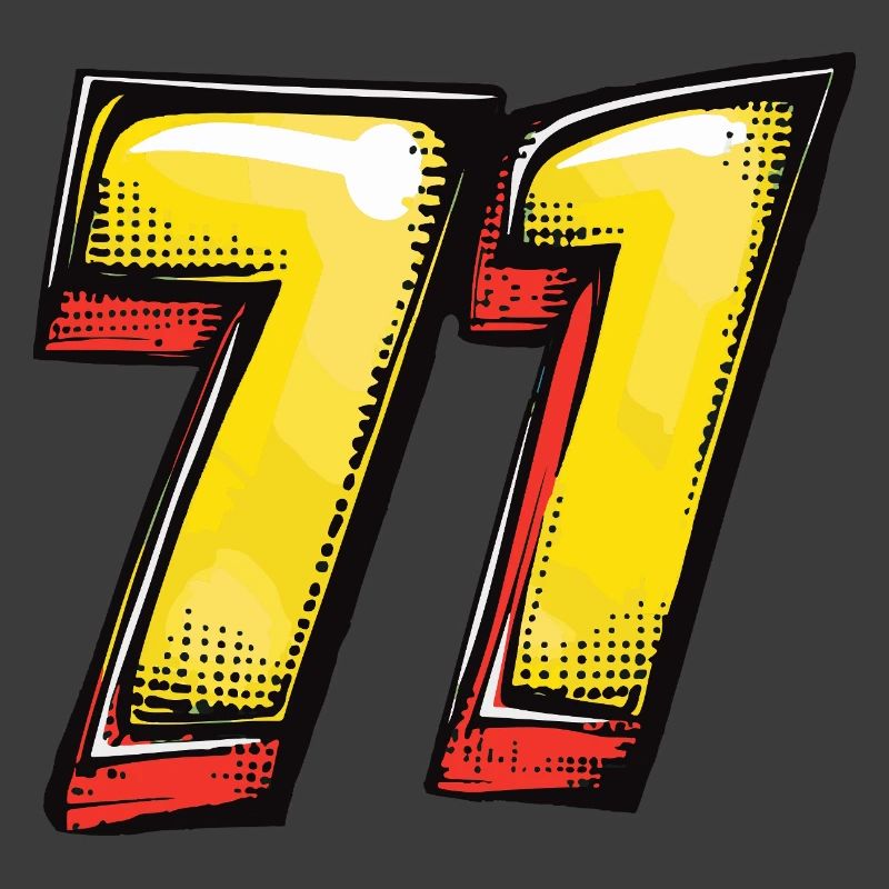 71 Zahl Comic