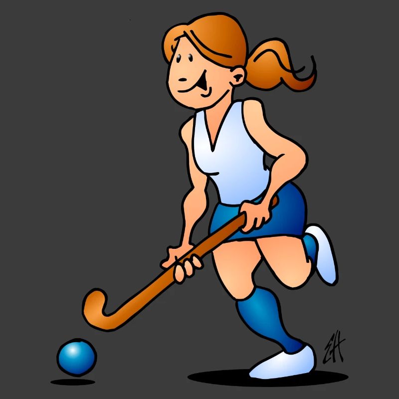Feldhockey-Mädchen
