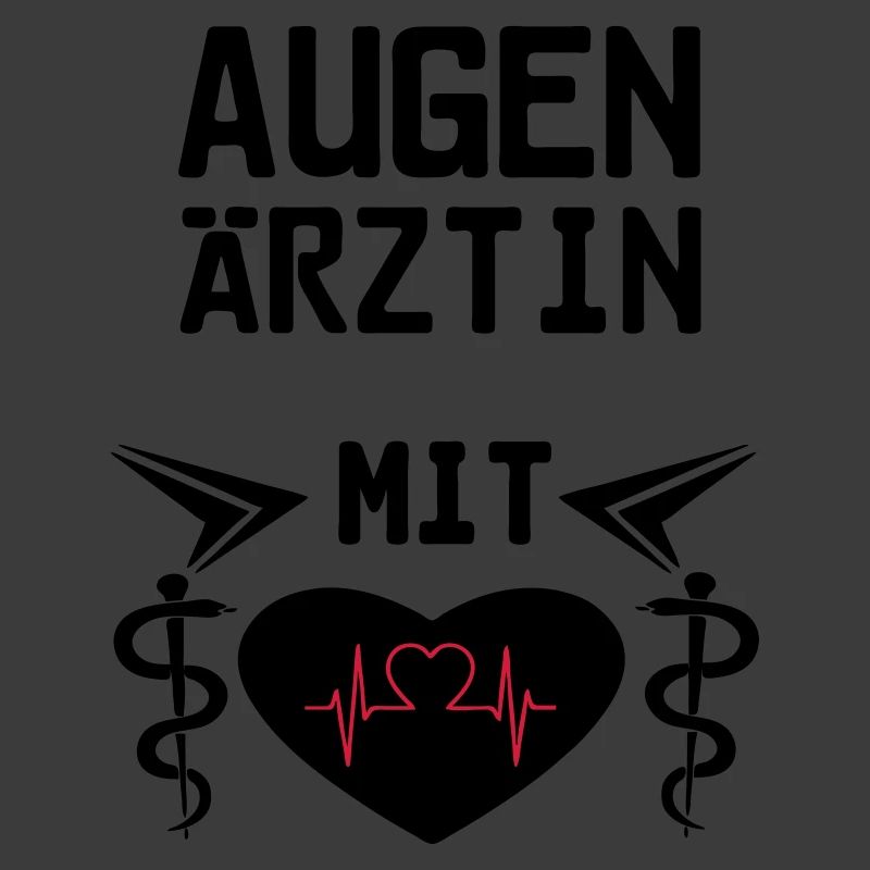 Augenärztin mit Herz Geschenk