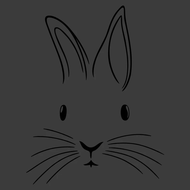 Minimalist Easter Easter Floppy Ear