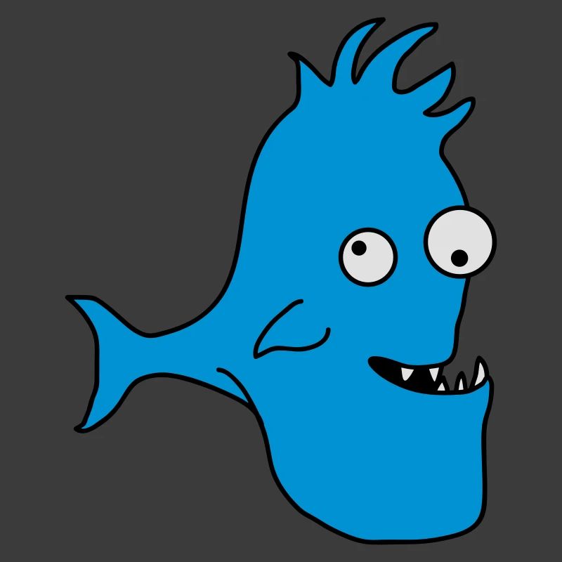 Stupid Crazy Comic Fish