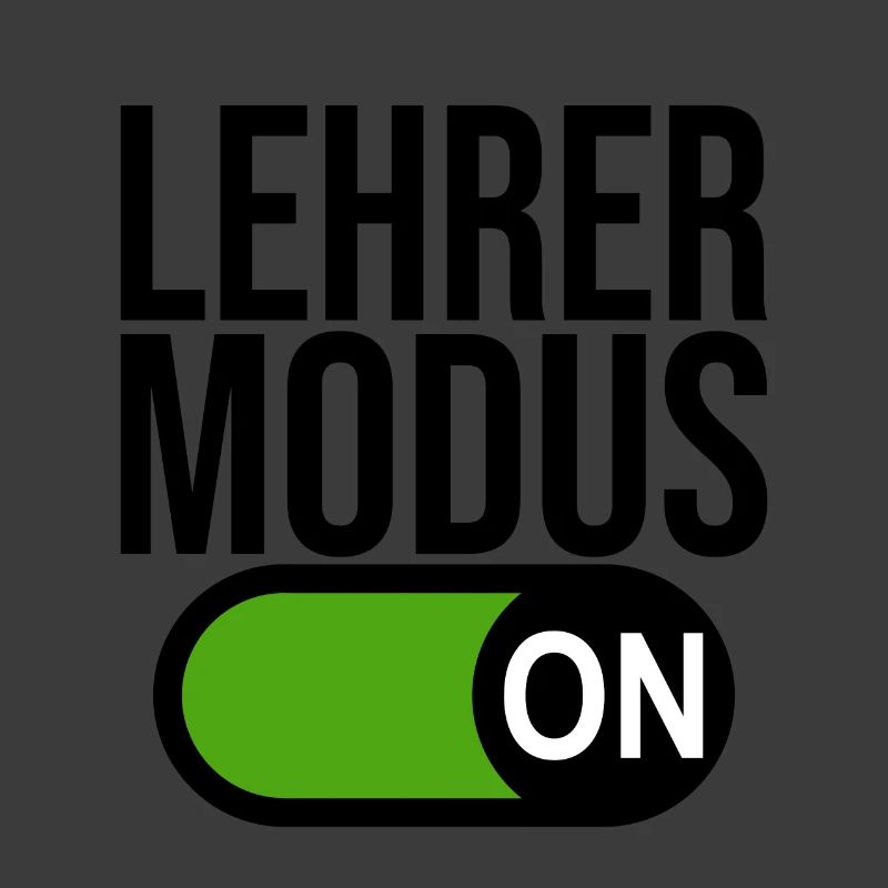 Lehrer Modus (schwarz)