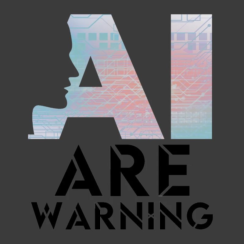 AI alert Caution artificial intelligence