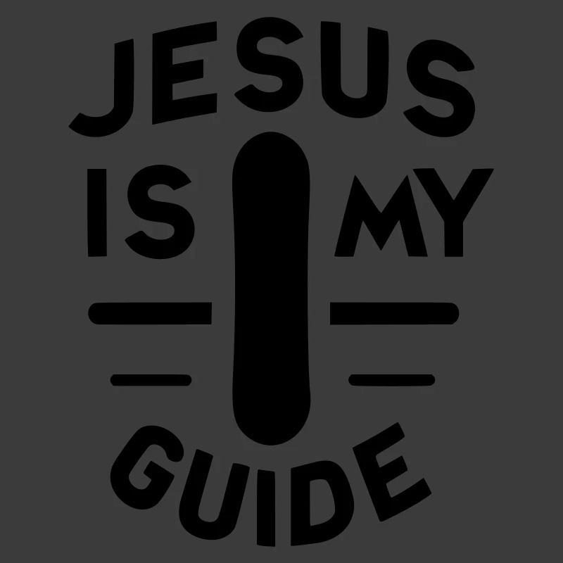 Jésus est mon guide - Snowboard