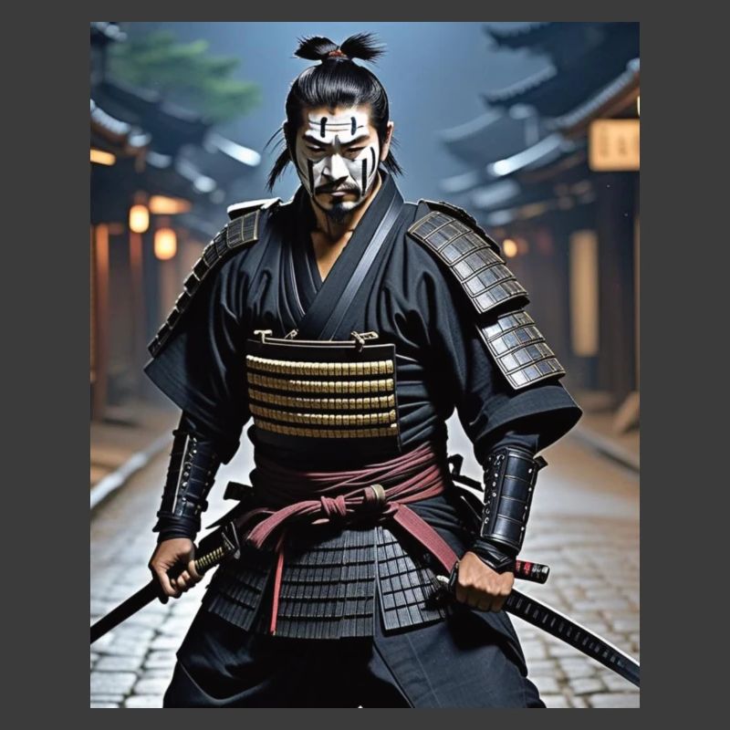 Samurai Krieger.