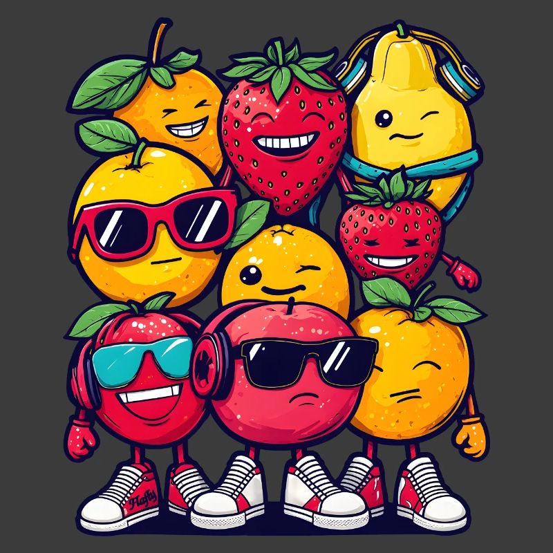Fruit Squad – 🍓 🍊 🍉 Cartoon