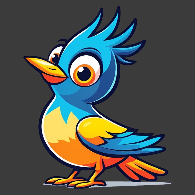 Blauer Vogel