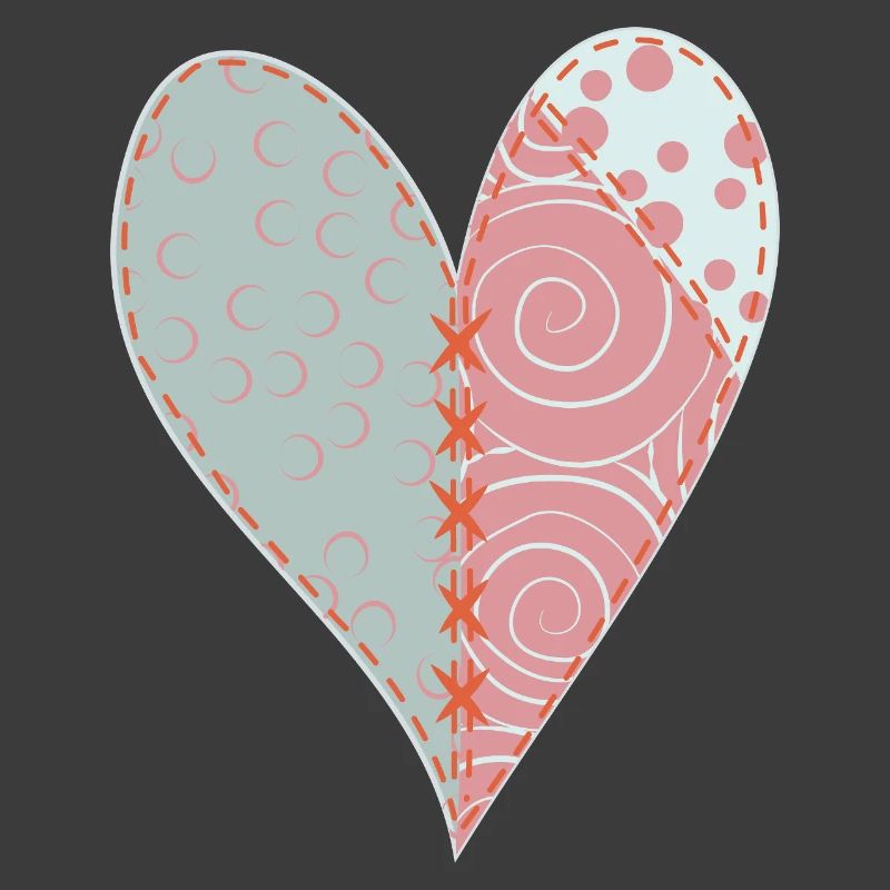 Patchwork Heart No3
