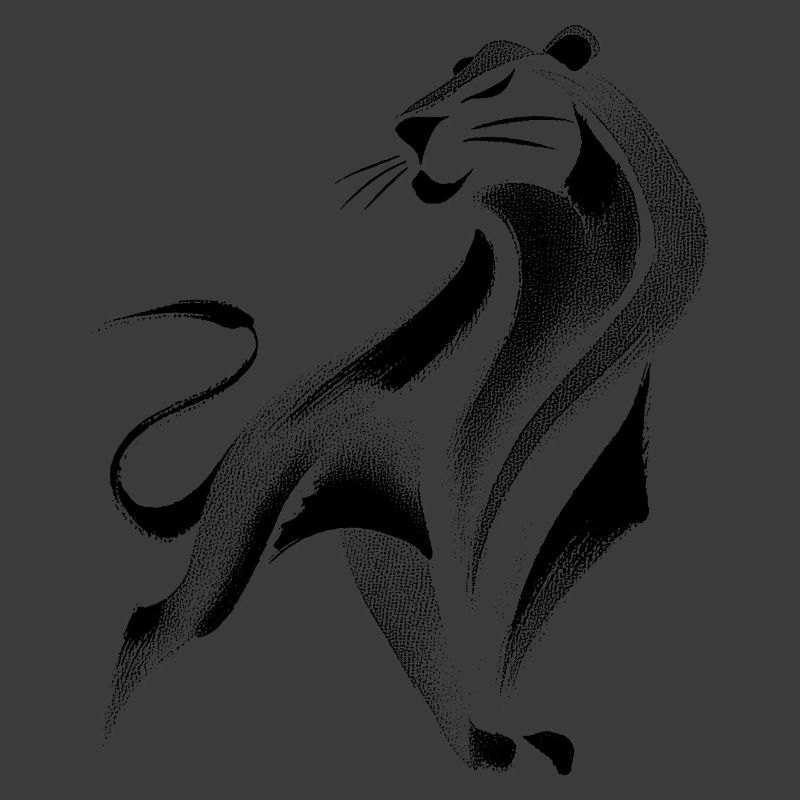 Lion abstrait