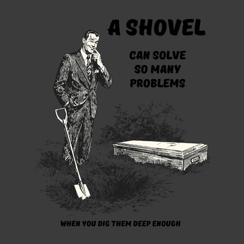Humorous eulogy illustration