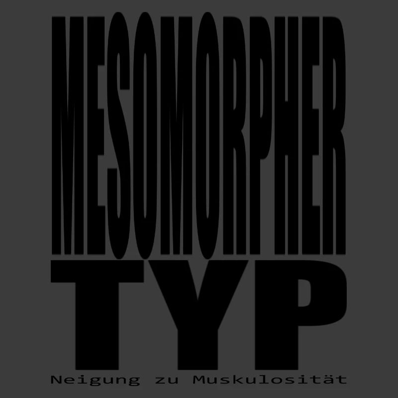 Mesomopher type Tendency to muscularity