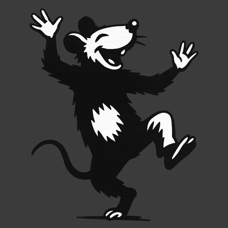Fröhliche Tanzmaus