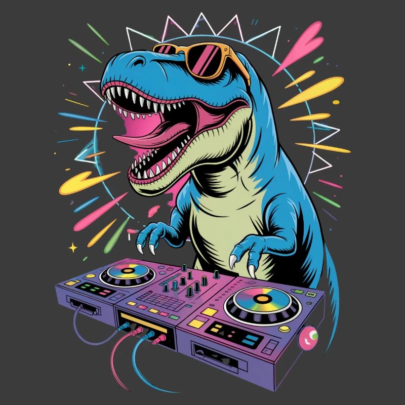 DJ Dinosaurier