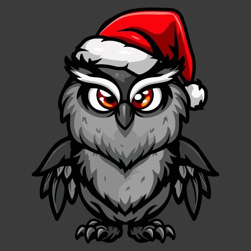 Eule Weihnachten
