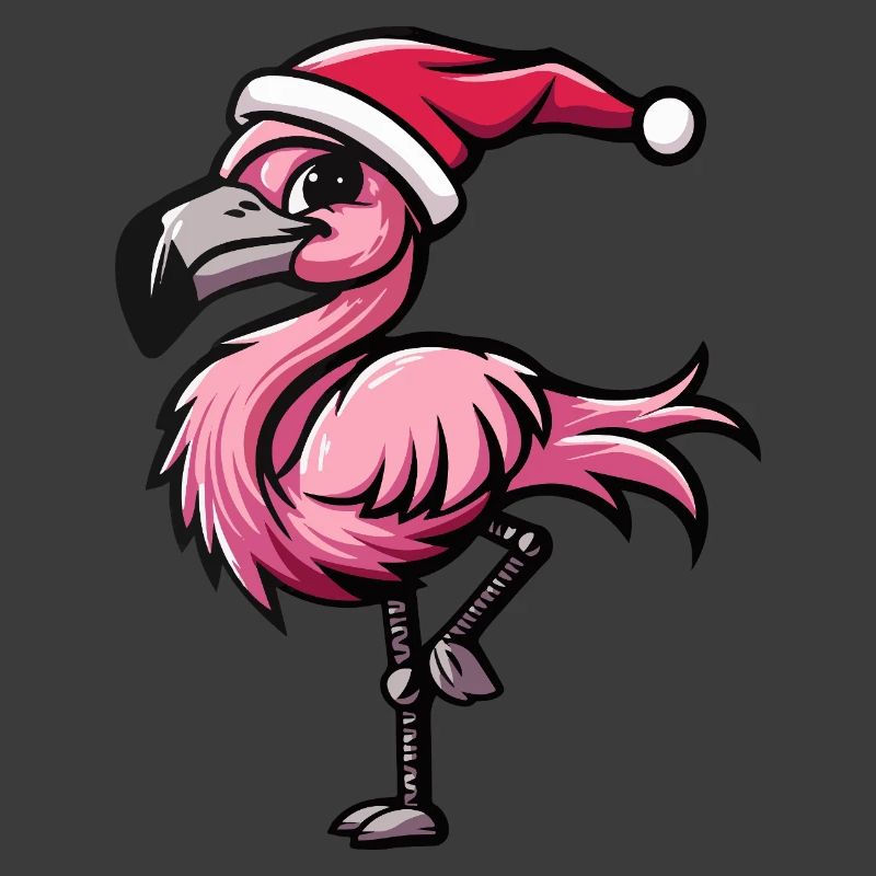 Flamingo Weihnachten