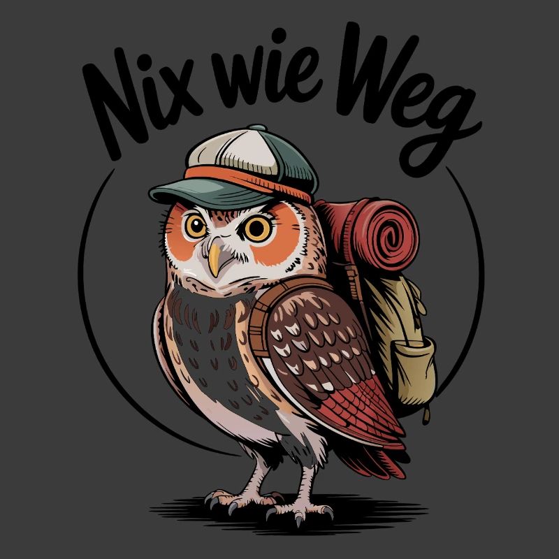 Waldabenteuer Eule mit Rucksack