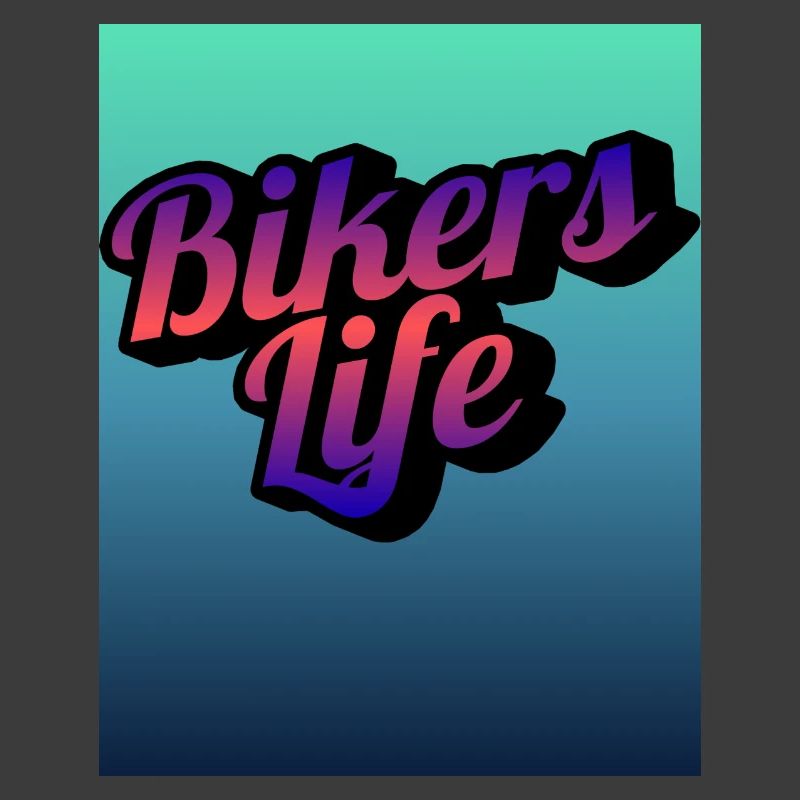 Biker Lebensgradient